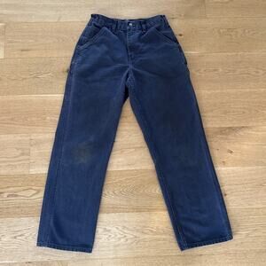 Carhartt Jeans Dungaree Fit Size 30x32 Gray